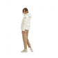 White Nylon Women Jacket