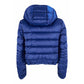 Blue Polyester Women Jacket
