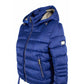 Blue Polyester Women Jacket