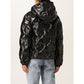 Black Polyester Women Jacket