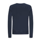 Blue Cotton Men Sweater