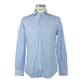 Elegant Light Blue Long Sleeve Shirt