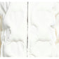 Chic White Heart-Adorned Designer Jacket