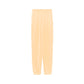 Chic Pink Cotton Sweatpants with Side Openings
