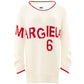 Elegant White Cotton Sweater for Women