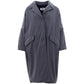 Elegant Gray Polyester Jacket for Women