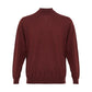 Elegant Cashmere Red Sweater for Men