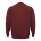 Elegant Cashmere Red Sweater for Men