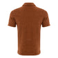 Elegant Cotton Polo in Classic Brown