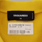 Yellow Logo Print Cotton Crewneck Pullover Sweater