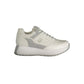 White Polyester Sneaker