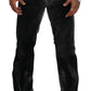 Gray Cotton Corduroy Straight Fit Men Denim Jeans