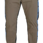 Cotton Brown Gray Two Tone Men Casual Pants