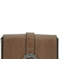 Powder Pink Leather Crossbody Bag