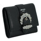 Black Leather Card Holder Wallet