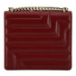 Dark Red Leather Shoulder Bag