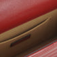 Dark Red Leather Shoulder Bag