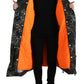 Green Hooded Goth Camouflage Print Parka Coat Jacket