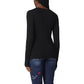 Elegant Long-Sleeved Cotton Logo Tee