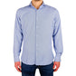 Elegant Milano Houndstooth Cotton Shirt