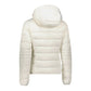 White Polyester Women Jacket