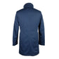 Elegant Italian Wool Long Coat for Men