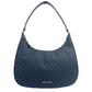 Cora Large Navy Blue Shoulder Crossbody Bag Purse