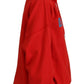 Red Logo Print Cotton Hoodie Sweatshirt Sweater