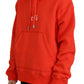 Red Mini Icon Cotton Hoodie Sweatshirt Sweater