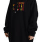 Black Mini Icon Cotton Hoodie Sweatshirt Sweater