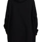 Black Mini Icon Cotton Hoodie Sweatshirt Sweater