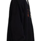 Black Mini Icon Cotton Hoodie Sweatshirt Sweater