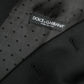 Black Silk Waistcoat Dress Formal Vest