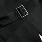 Black Wool Waistcoat Dress Formal Vest