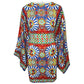 Multicolor Silk Dress