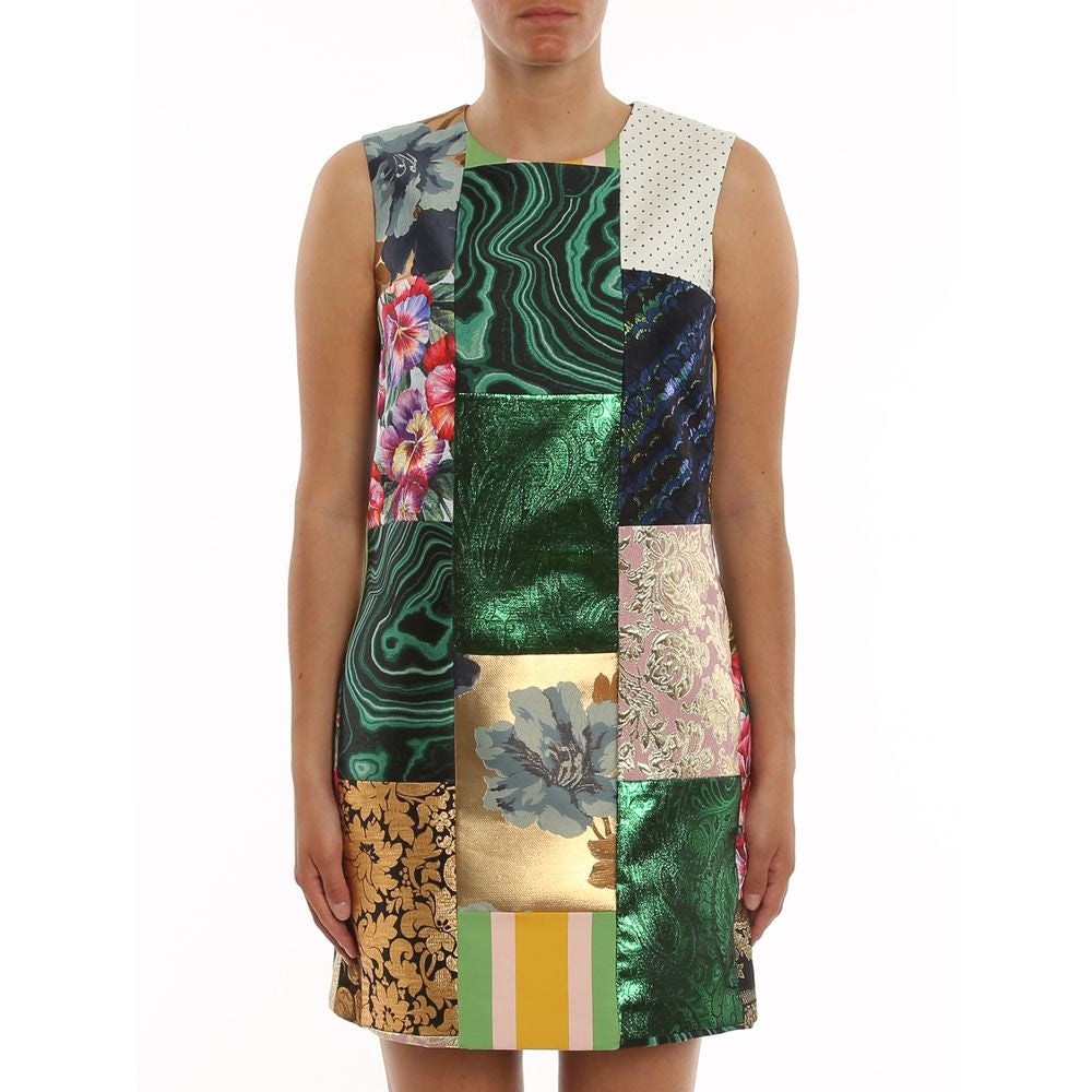 Multicolor Polyester Dress