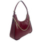 Wilma Large Dark Cherry Chain Shoulder Bag