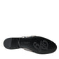 Gray Jacquard Crystal Mule Flat Sandals Shoes
