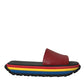 Multicolor Nappa DEVOTION Sandals Shoes