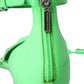 Neon Green Crystal Ankle Strap Sandals Shoes