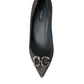 Gray Amore Suede Bellucci Heels Pumps Shoes