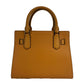 Hamilton Small Leather Satchel Crossbody Bag Cider
