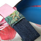 Multicolor Floral Patchwork Slingbacks Shoes