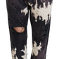 Multicolor Tie Dye Mid Waist Jogger Trouser Pants