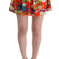 Chic Multicolor Beachwear Skirt
