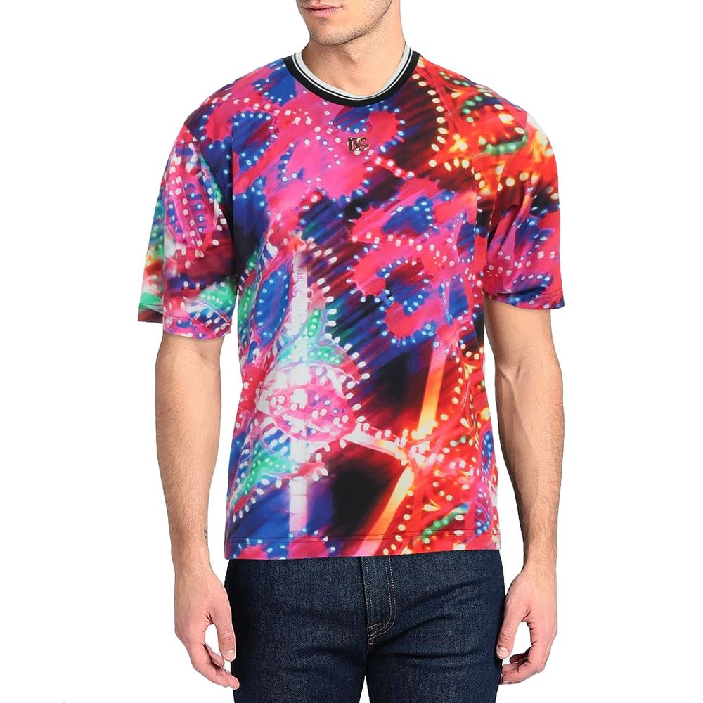 Multicolor Cotton T-Shirt
