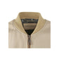 Beige Leather Di Lambskin Jacket