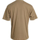 Brown Cotton Symbolic Jersey Vintage Crew Neck T-shirt