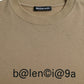 Brown Cotton Symbolic Jersey Vintage Crew Neck T-shirt
