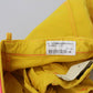 Yellow Cotton High Waist Baggy Women Hotpants Shorts